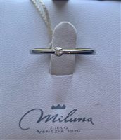 Anello Miluna Donna in Oro bianco LID2691/003SX